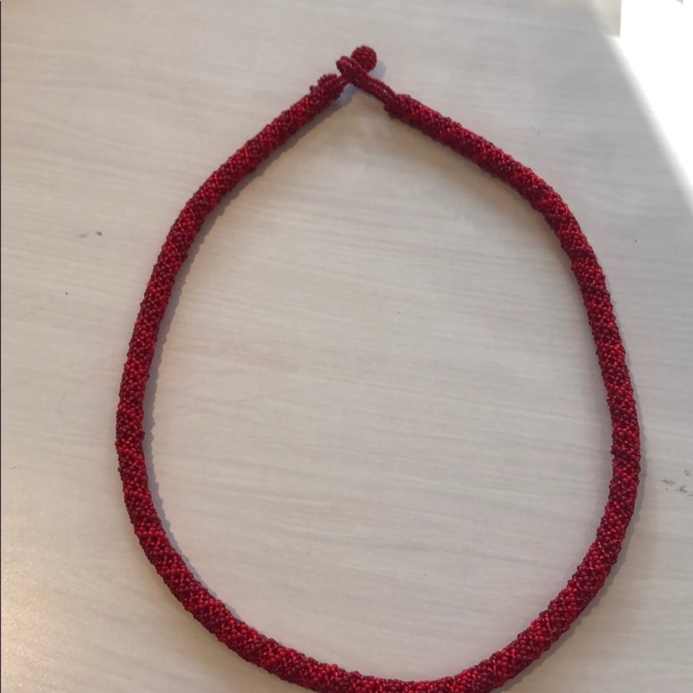 African beaded necklace